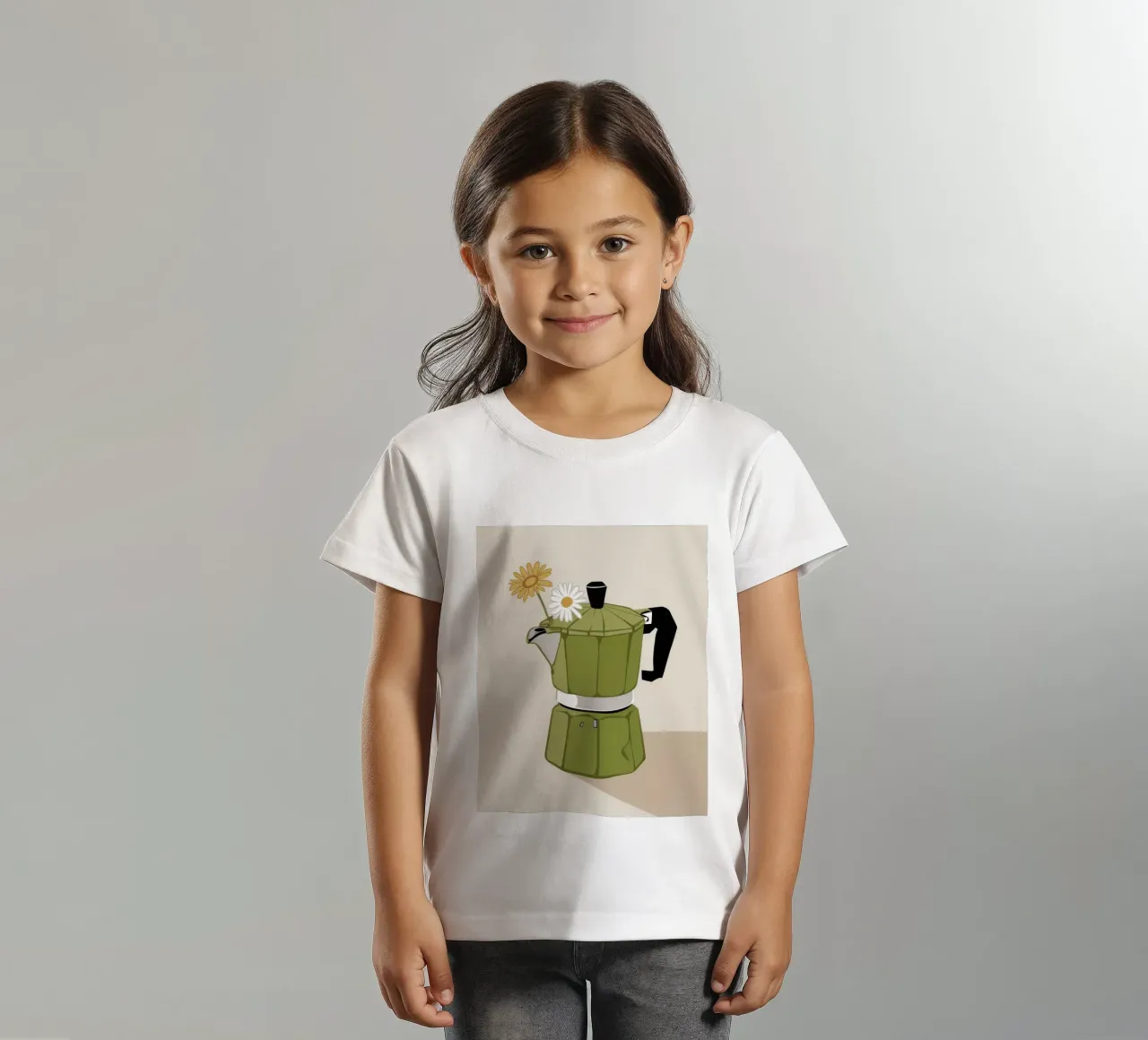 Caffè mattutino Bloom t-shirt bambini da Frosh Pallete
