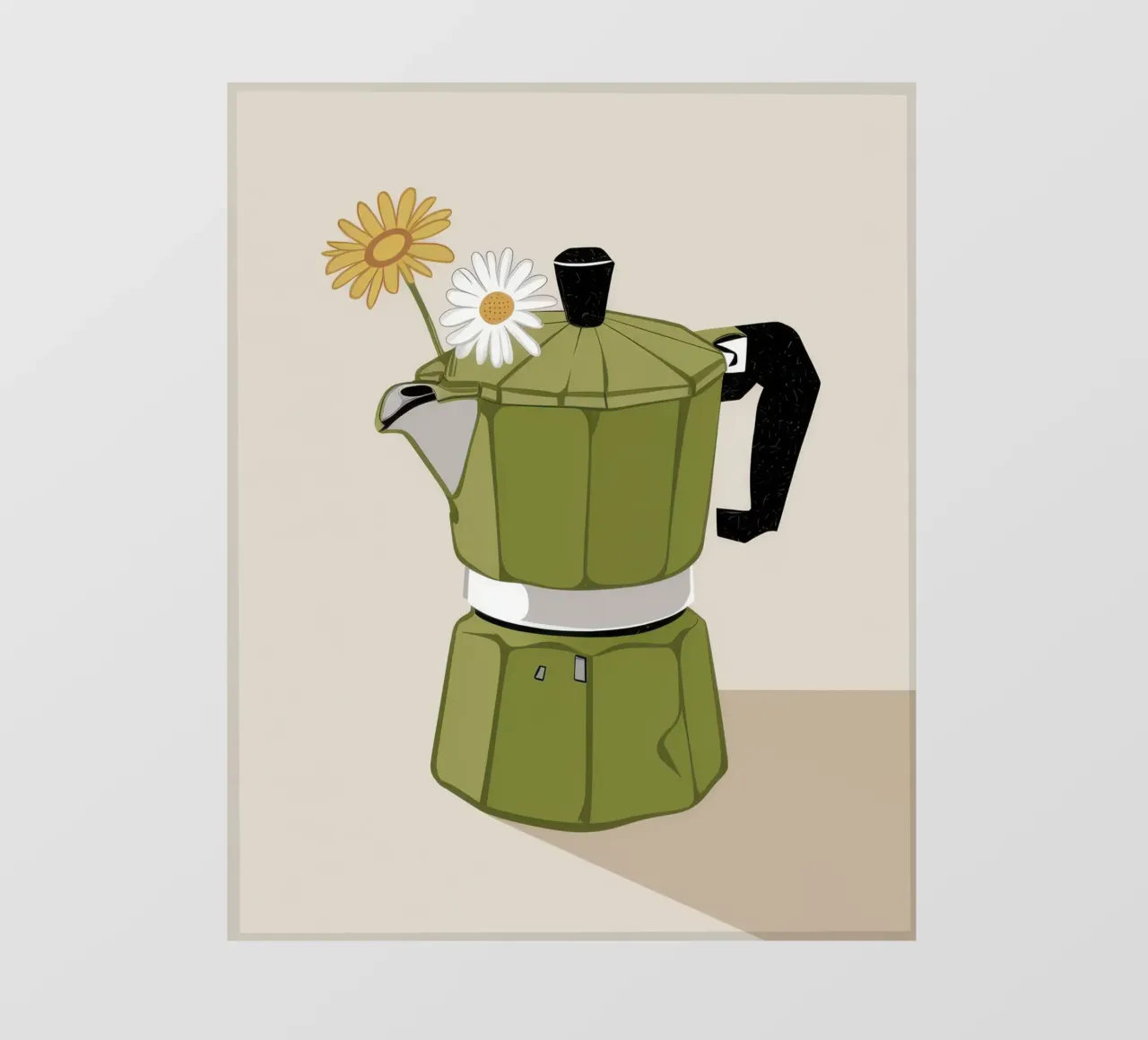 Morning Coffee Bloom photo wallpaper by Frosh Pallete