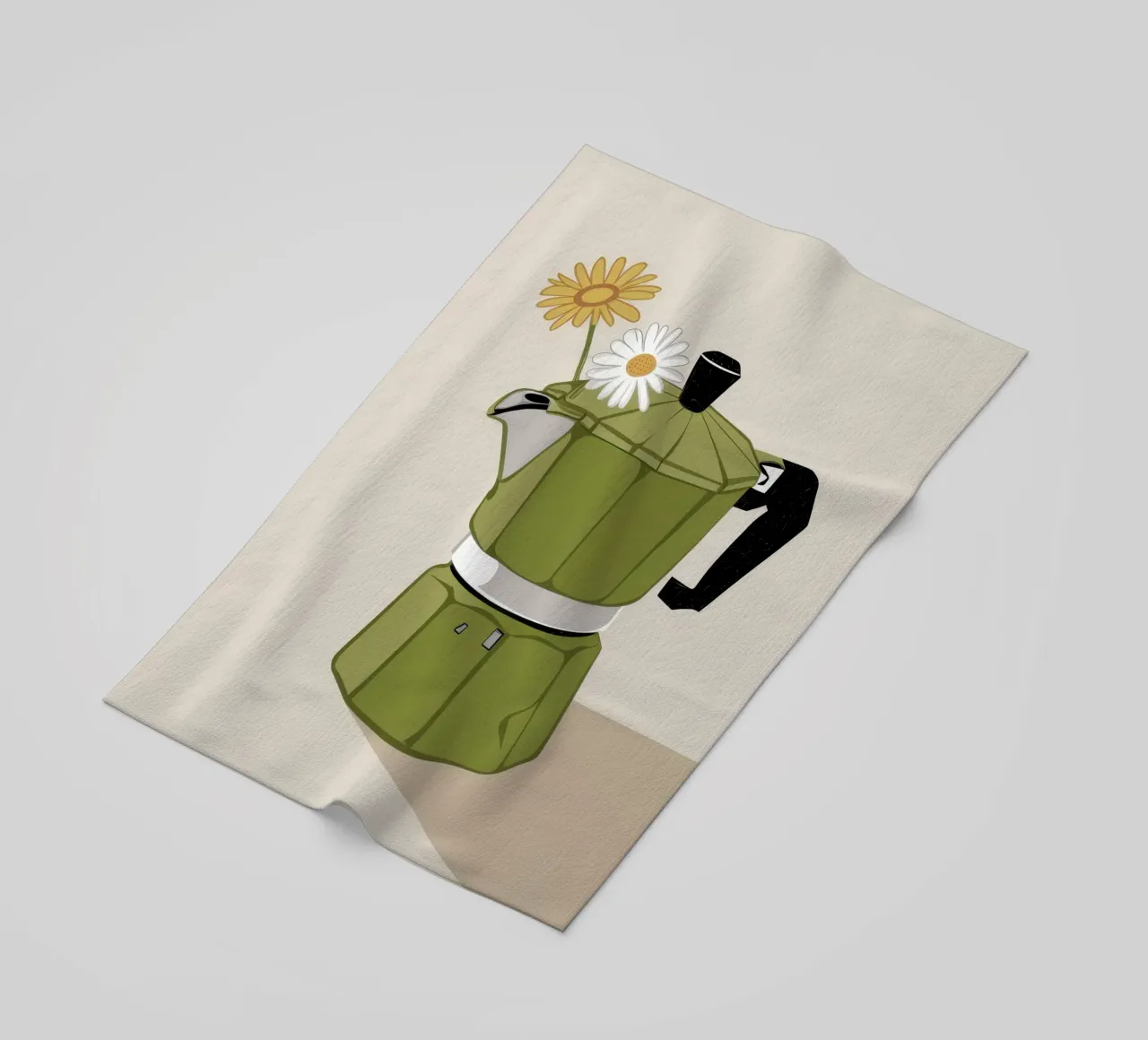 Caffè mattutino Bloom telo mare da Frosh Pallete