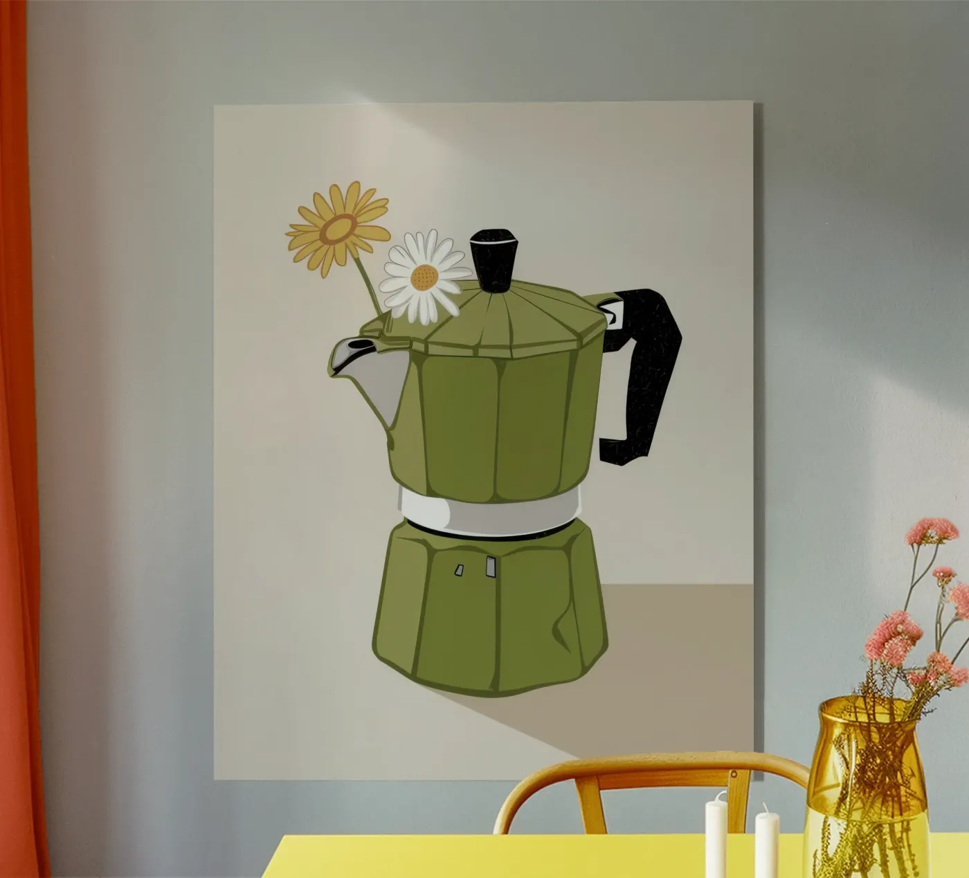 Caffè mattutino Bloom plexiglass da Frosh Pallete