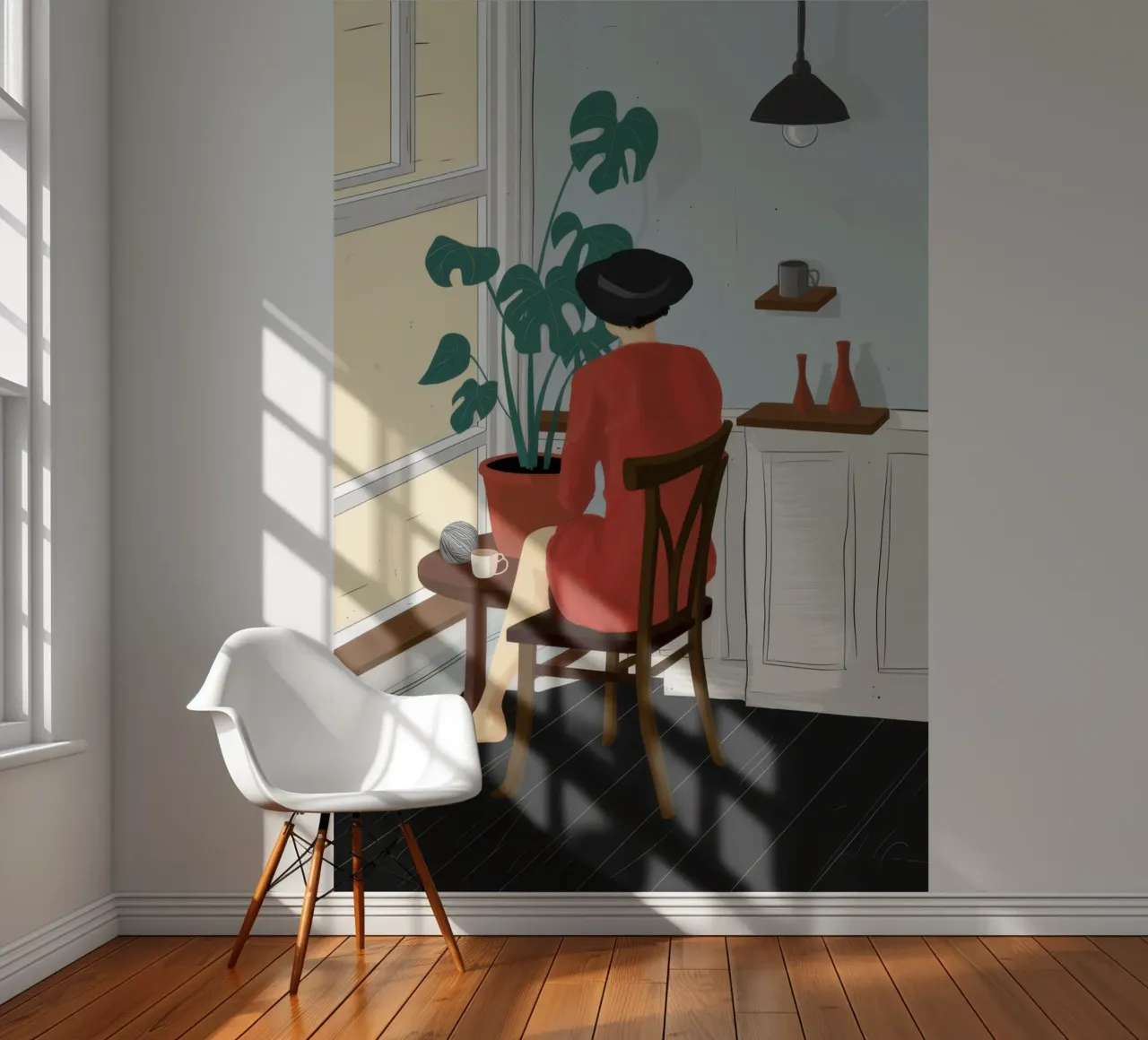 Cozy Reading Corner photo wallpaper by Veil Maya