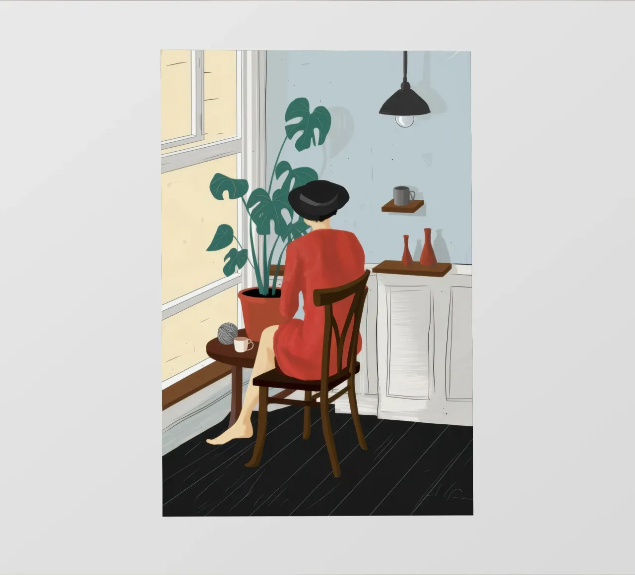 Cozy Reading Corner photo wallpaper by Veil Maya