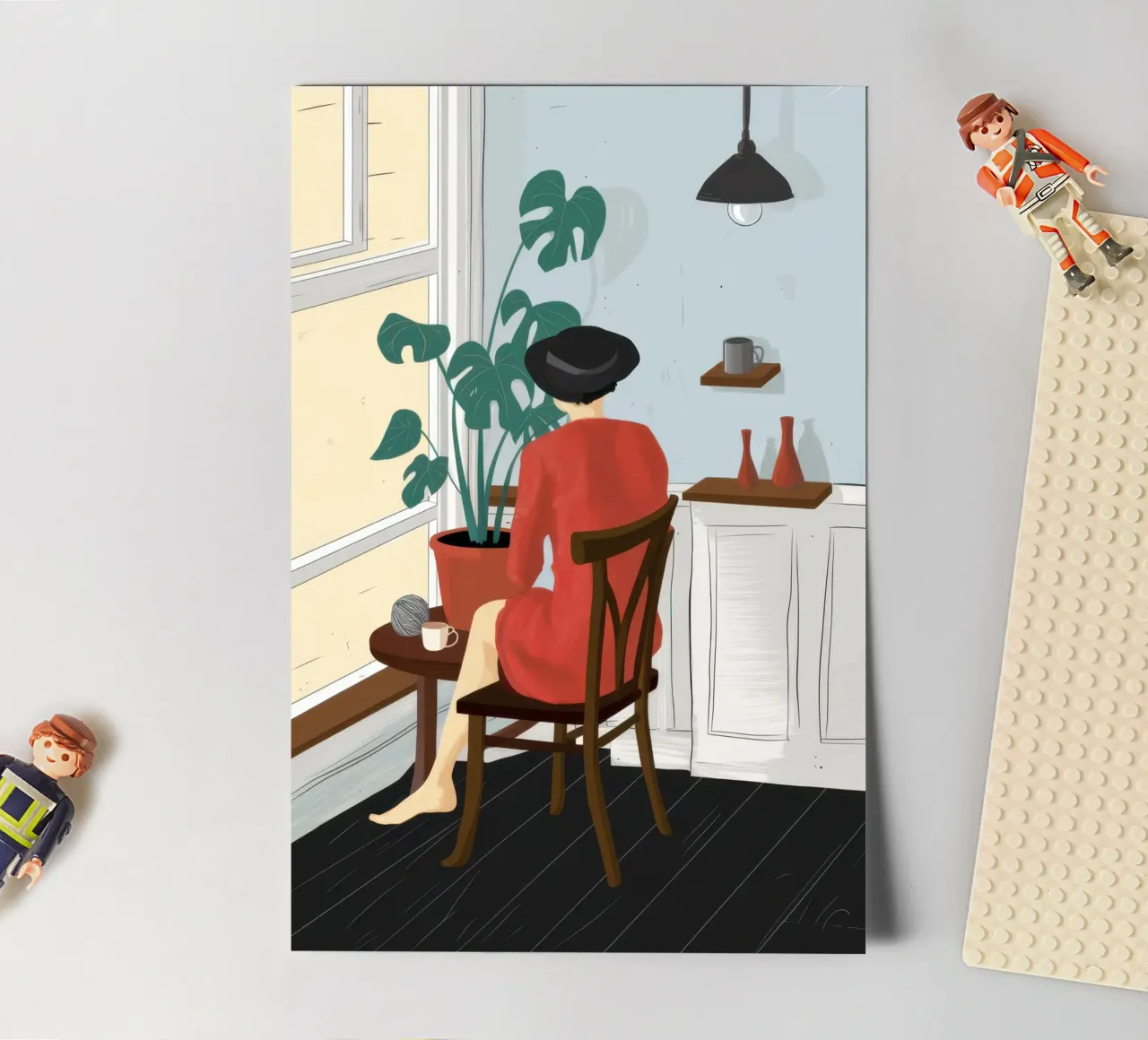 Cozy Reading Corner sticker sheet by Veil Maya