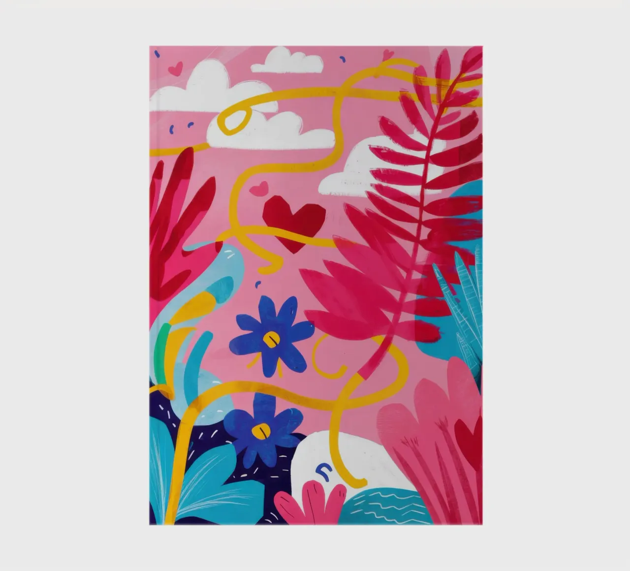 Electric Love Jungle notebook by Bring Haven