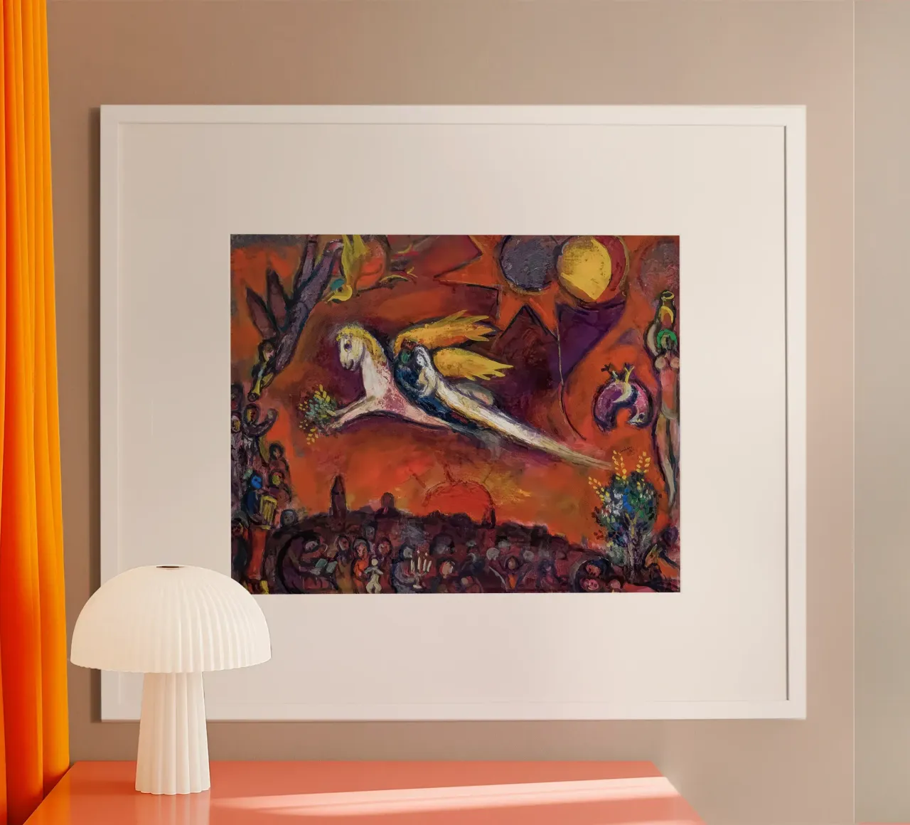 Hohelied der Liebe IV (8) marc chagall Poster von MC Exhebition