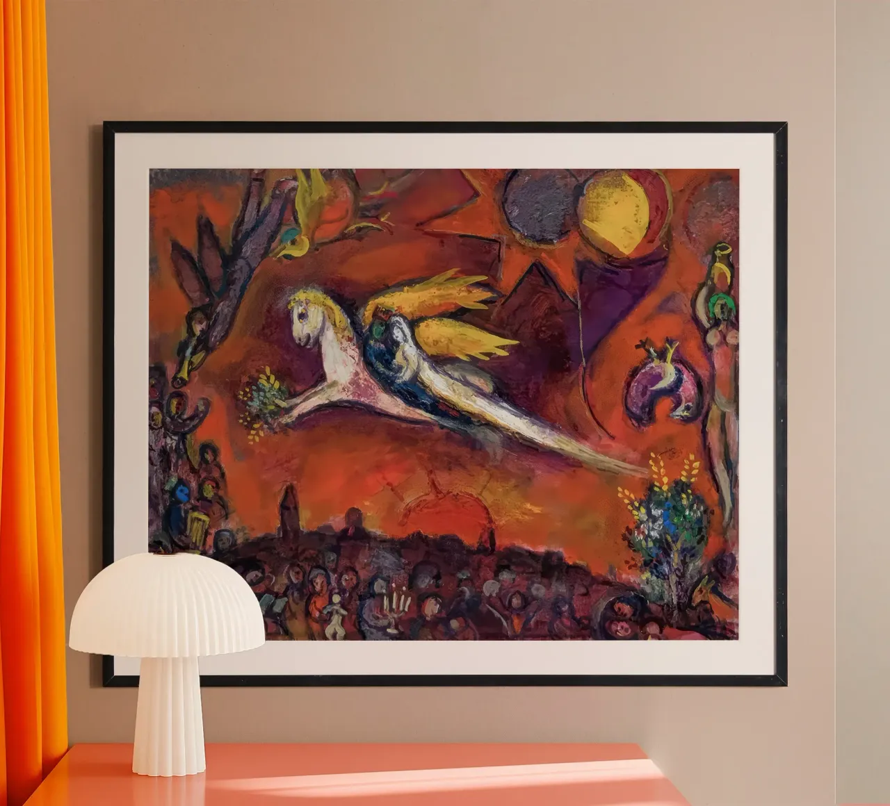 Hohelied der Liebe IV (8) marc chagall Poster von MC Exhebition