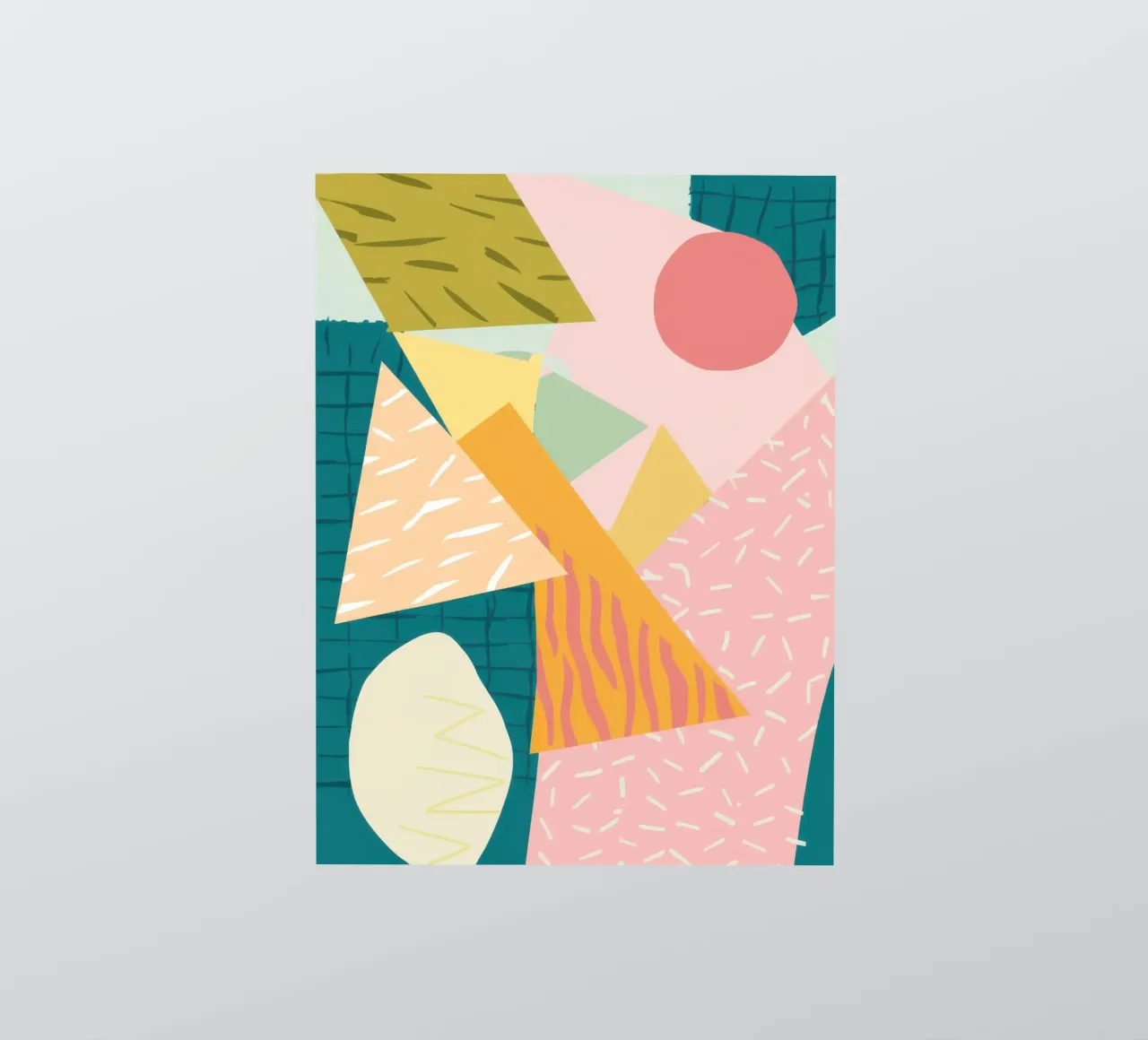 Textured Paper Collage sticker by Solar Paint