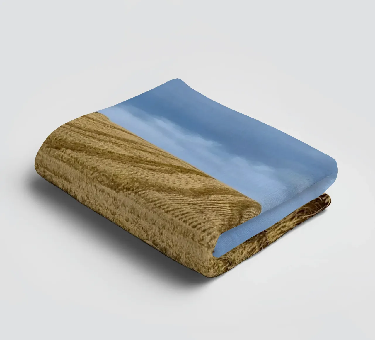 hay bales cloudy asciugamano da bagno da animal story home