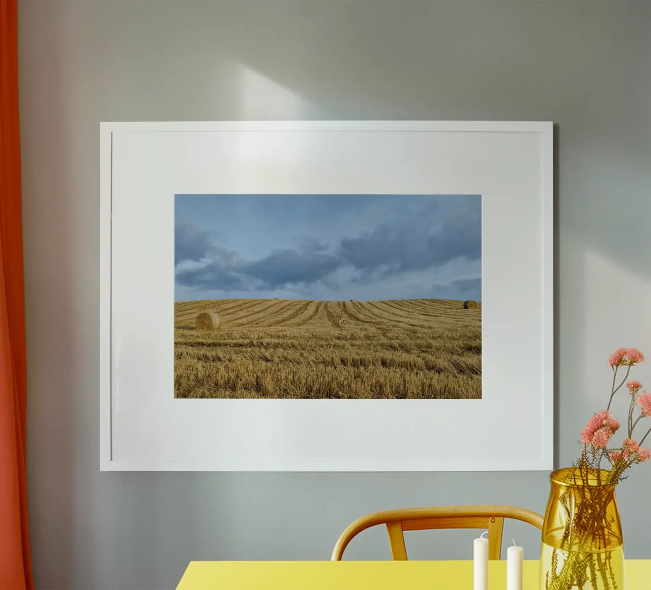 hay bales cloudy carta hahnemühle da animal story home