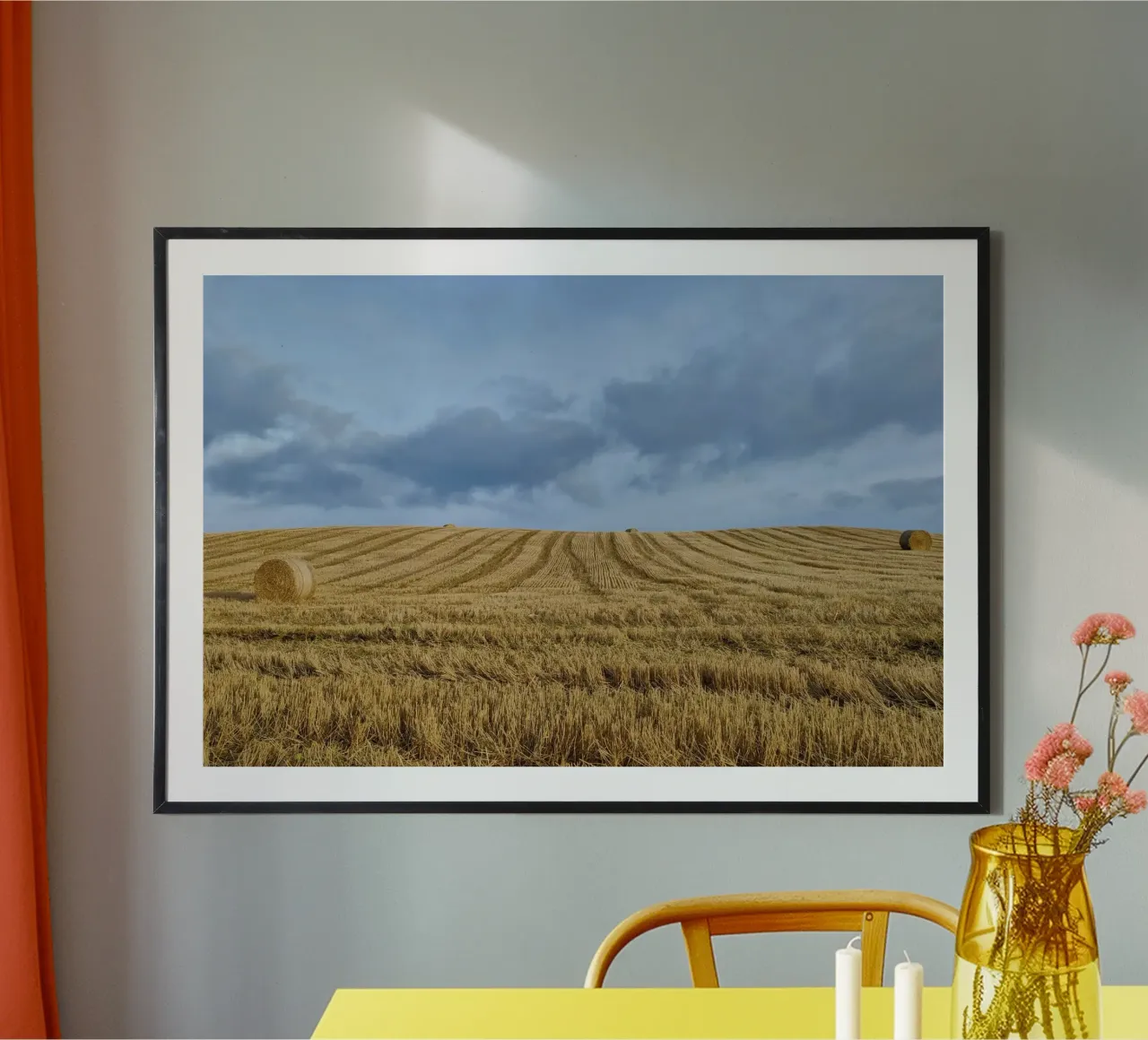hay bales cloudy carta hahnemühle da animal story home