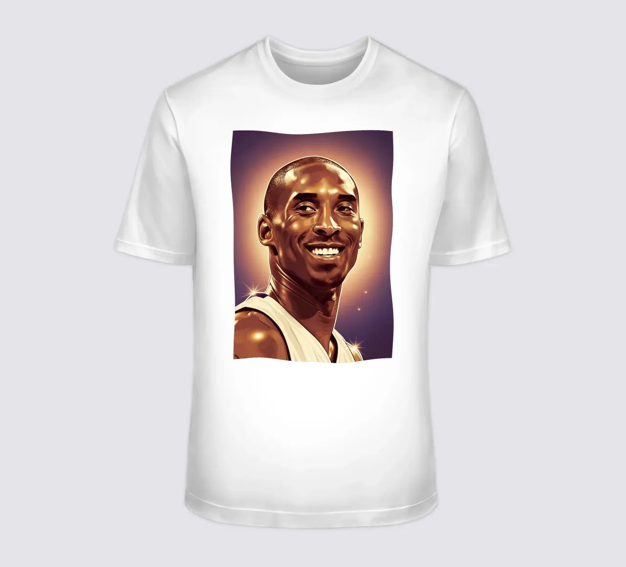 Kobe Bryant portrait (2) t-shirt da Lembayung art