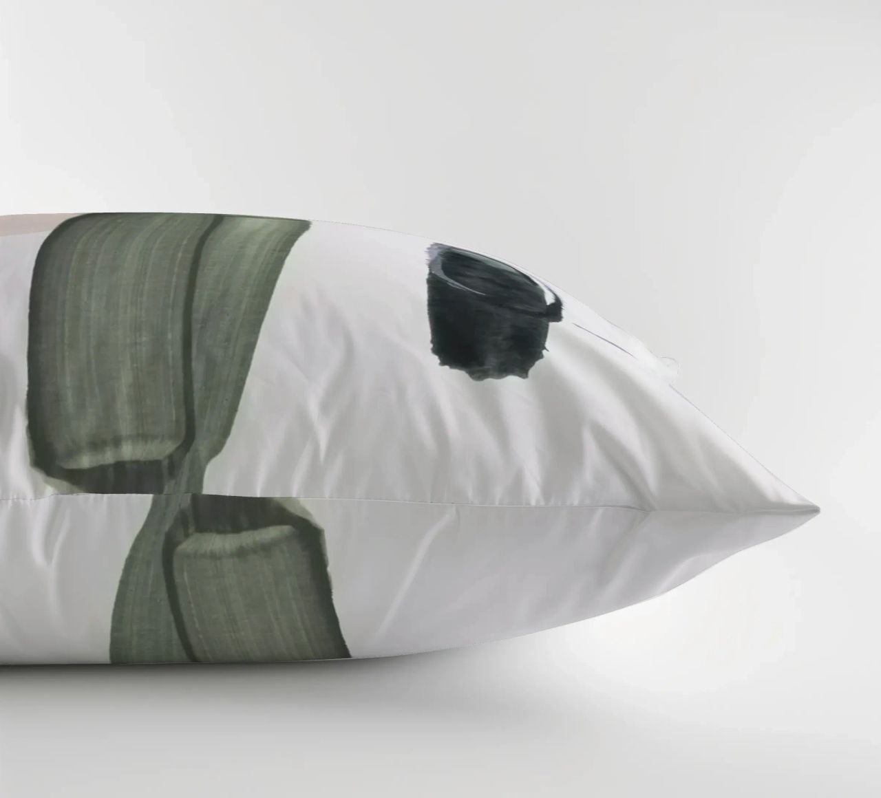 abstract forms decorative cushion by IRIS LEHNHARDT FINE ART