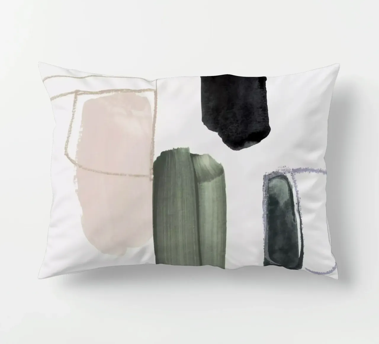 abstract forms cuscino da IRIS LEHNHARDT FINE ART