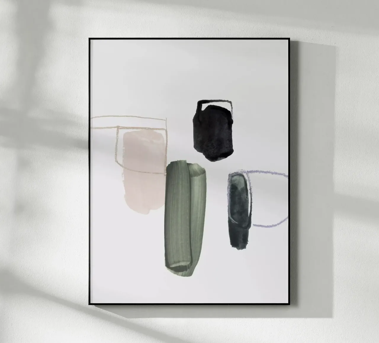 abstract forms acrylic glass by IRIS LEHNHARDT FINE ART