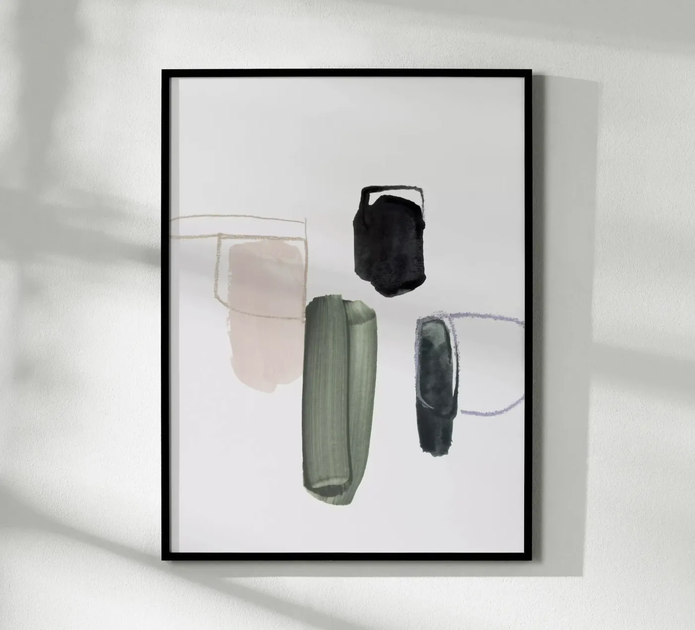 abstract forms Poster von IRIS LEHNHARDT FINE ART