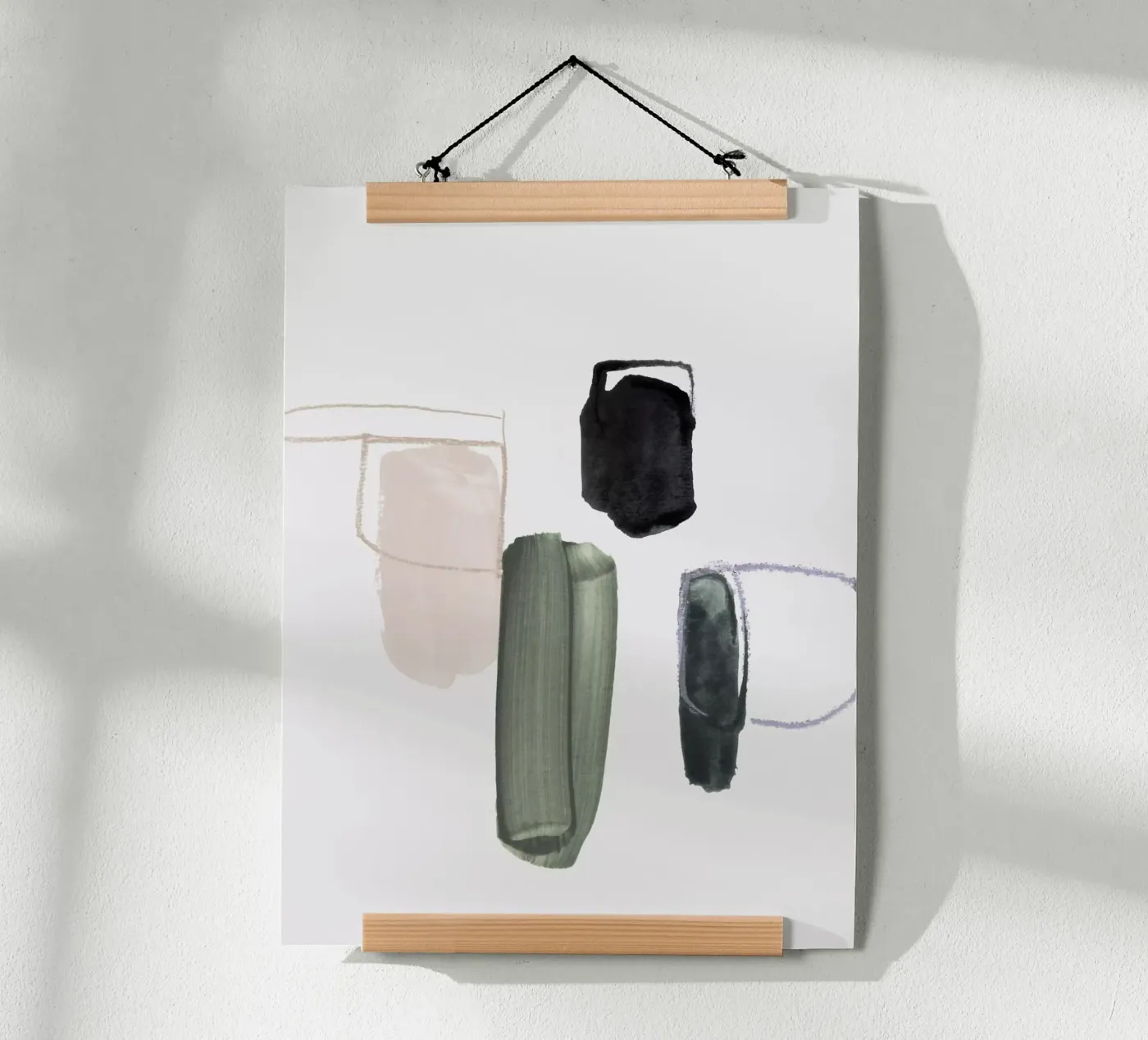 abstract forms Poster von IRIS LEHNHARDT FINE ART