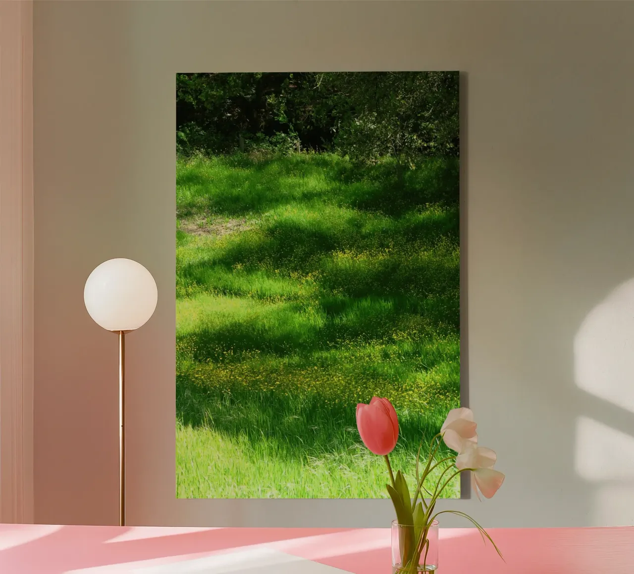 wildflowers spring toile de animal story home
