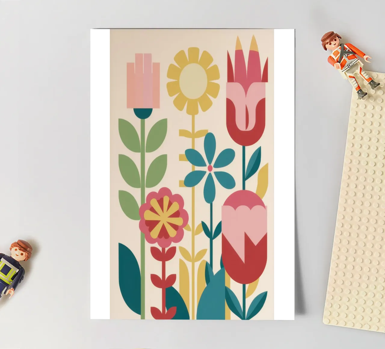 Modern Folk Garden sticker sheet by Prism Ritual