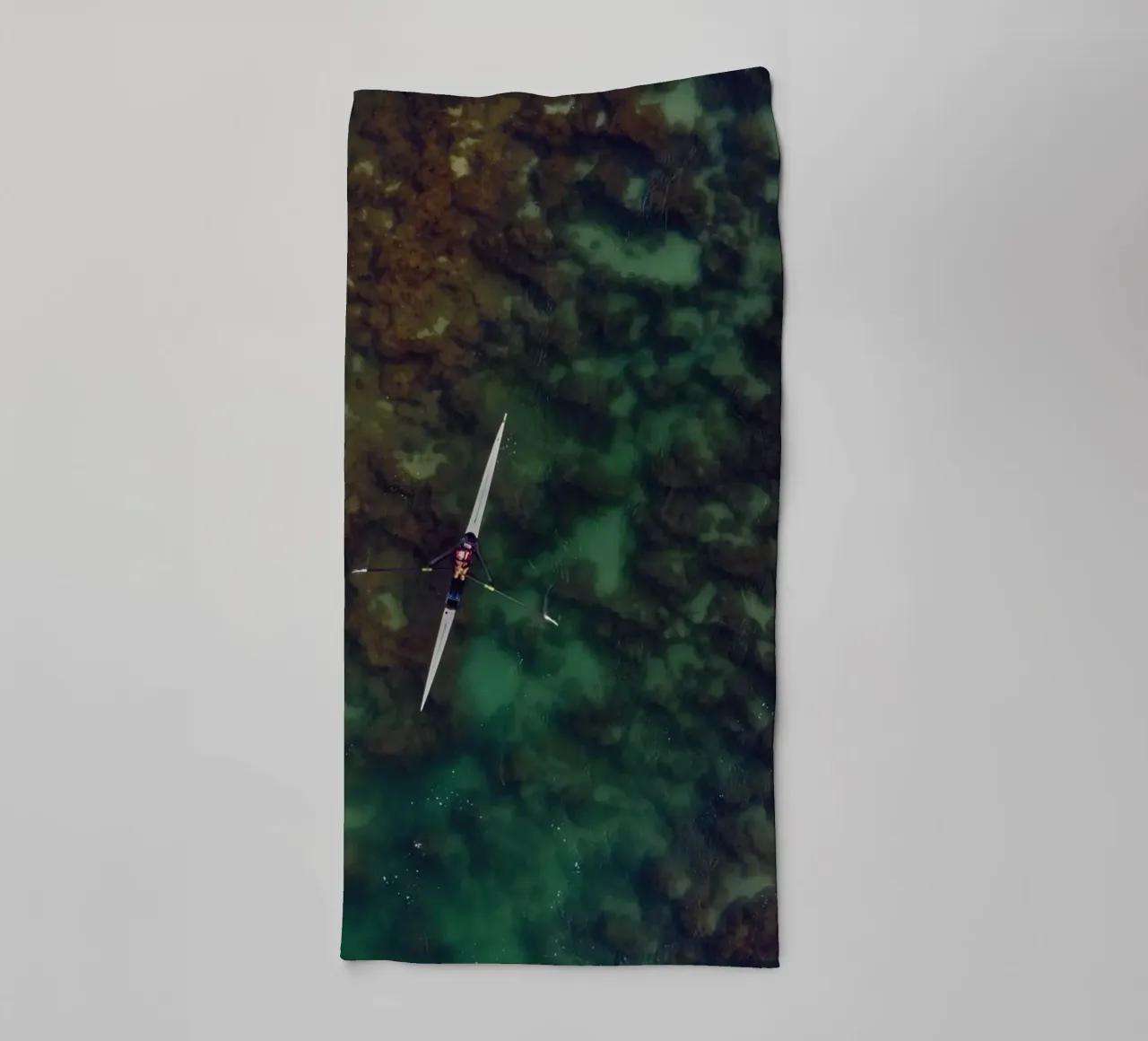 single scull water asciugamano da bagno da animal story home