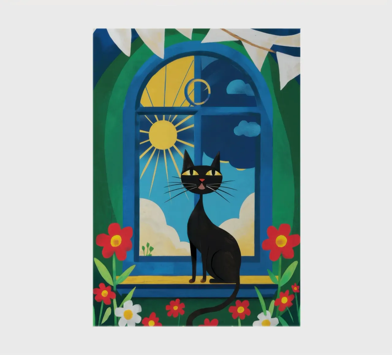 Sunset Watcher Silhouette notebook by Prism Ritual