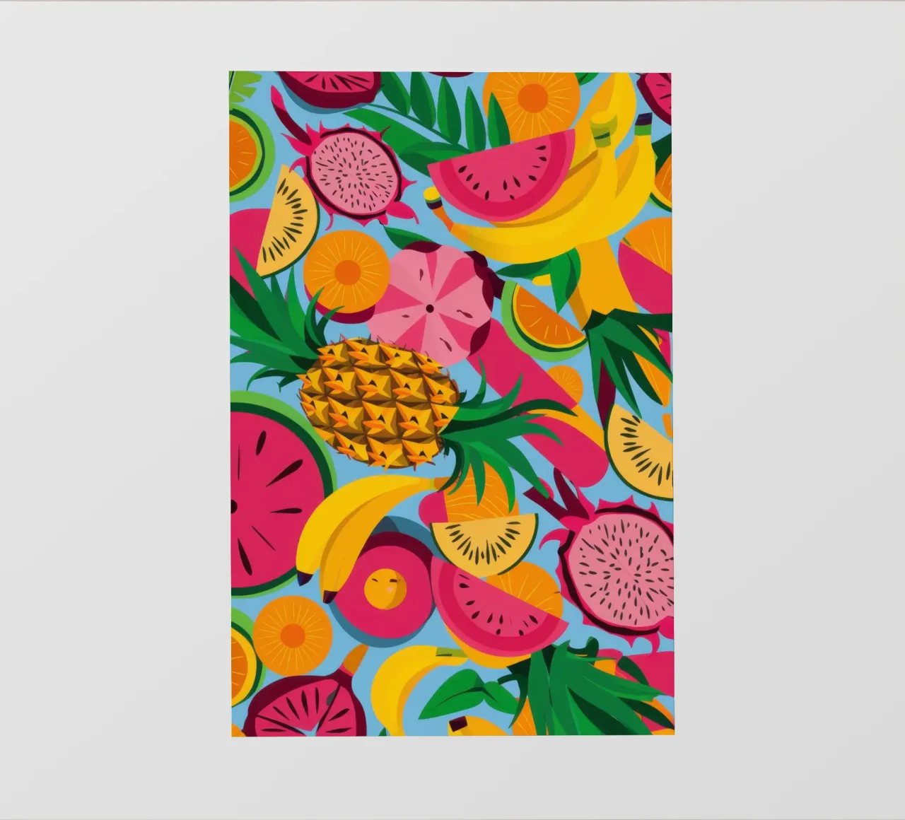 Fiesta di frutta esotica telo in pvc da Frosh Pallete
