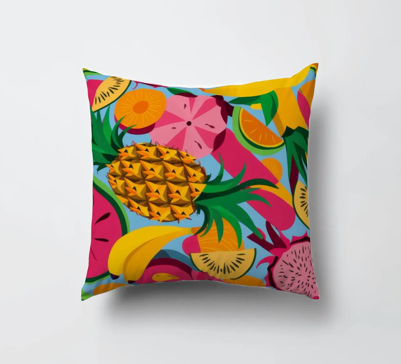 Fiesta di frutta esotica cuscino da Frosh Pallete