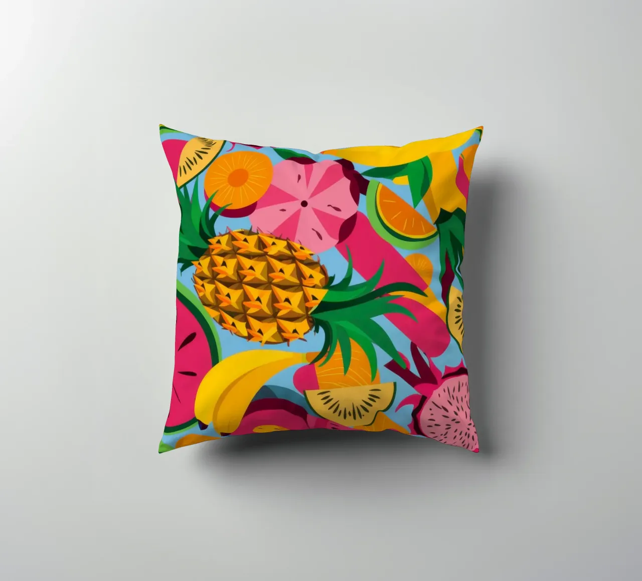 Fiesta di frutta esotica cuscino da Frosh Pallete