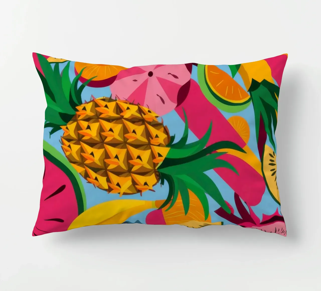 Fiesta di frutta esotica cuscino da Frosh Pallete