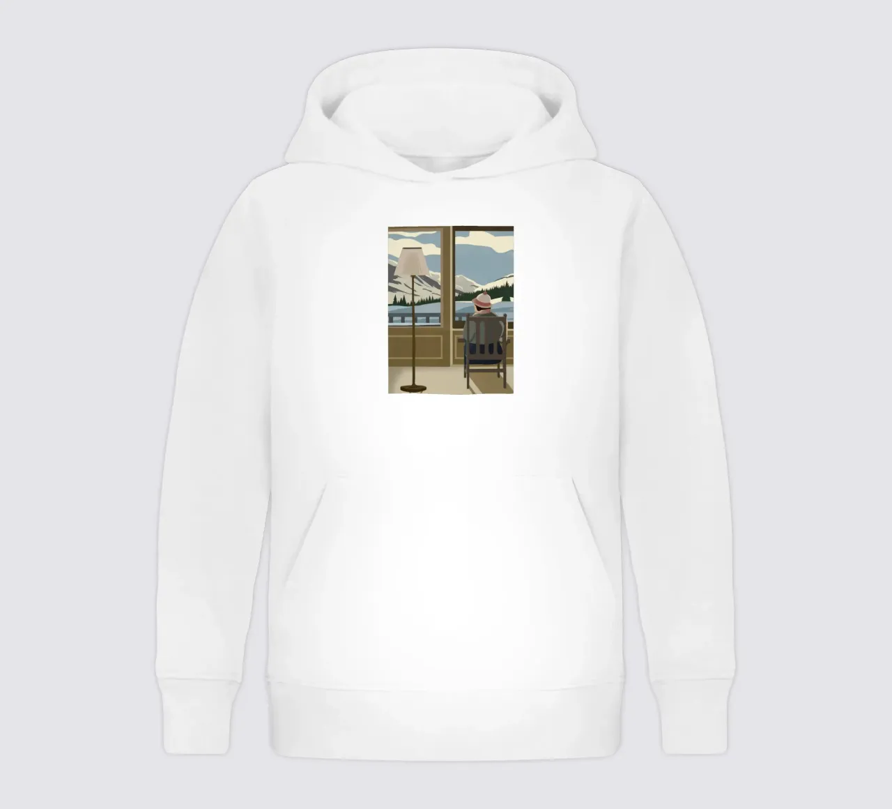 Tranquil Window View sweat à capuche enfant de Bring Haven