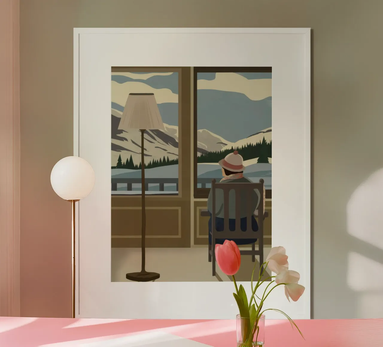 Tranquilla vista dalla finestra poster da Bring Haven