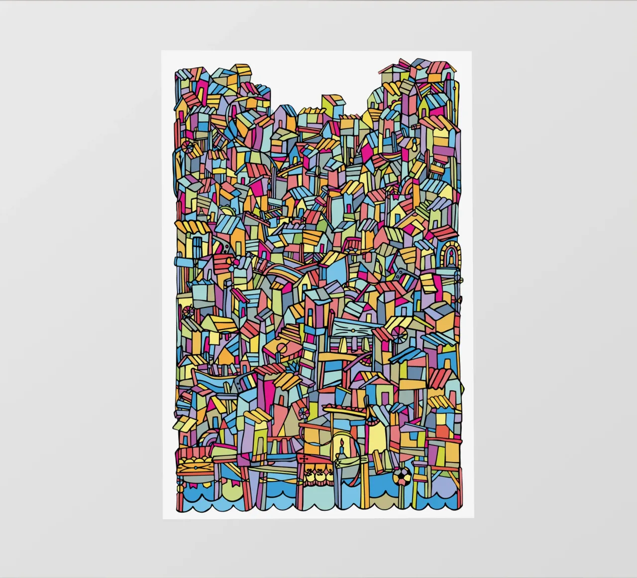 Favela IV telo in pvc da Ninhol