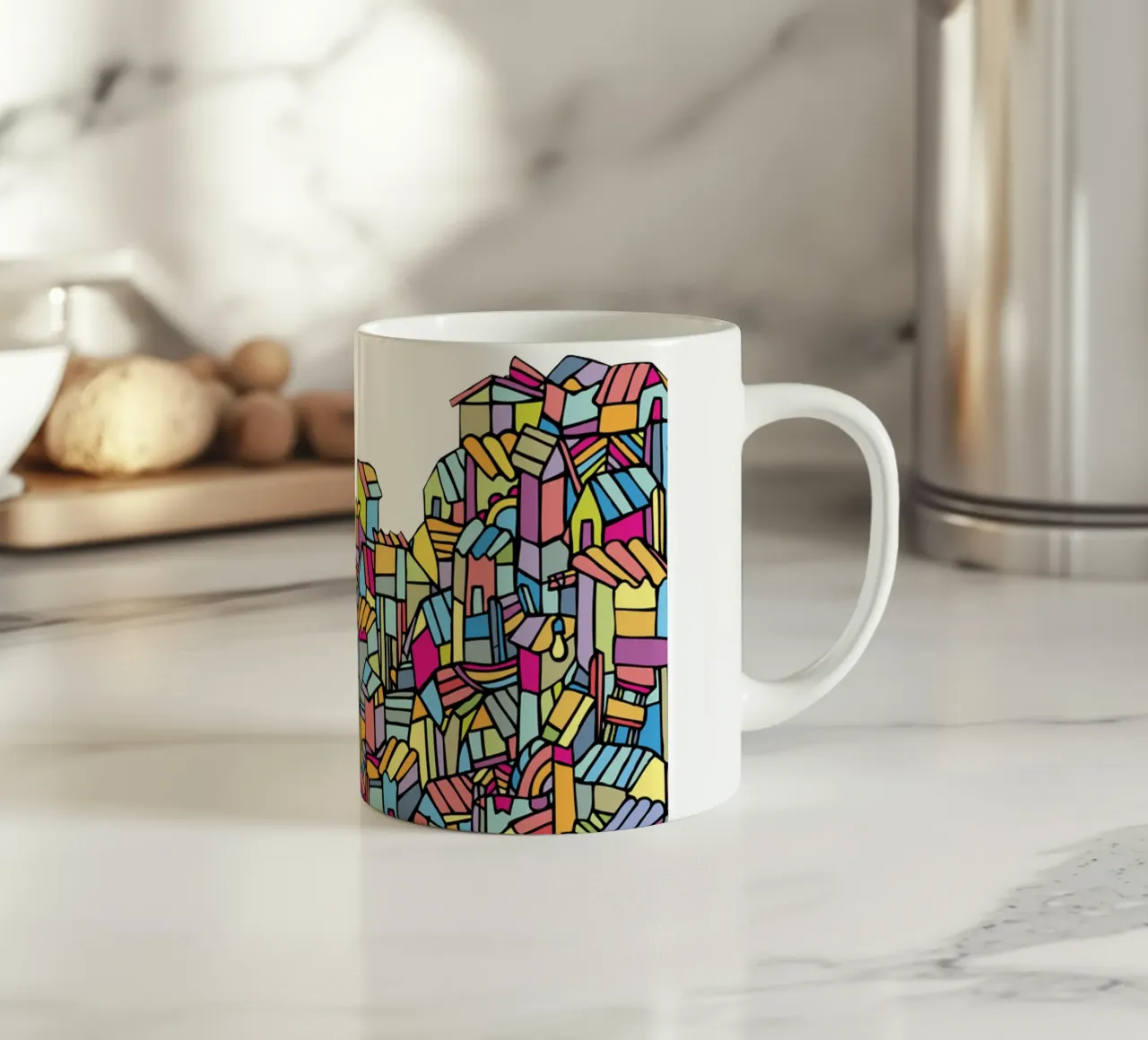 Favela IV tazza in ceramica da Ninhol