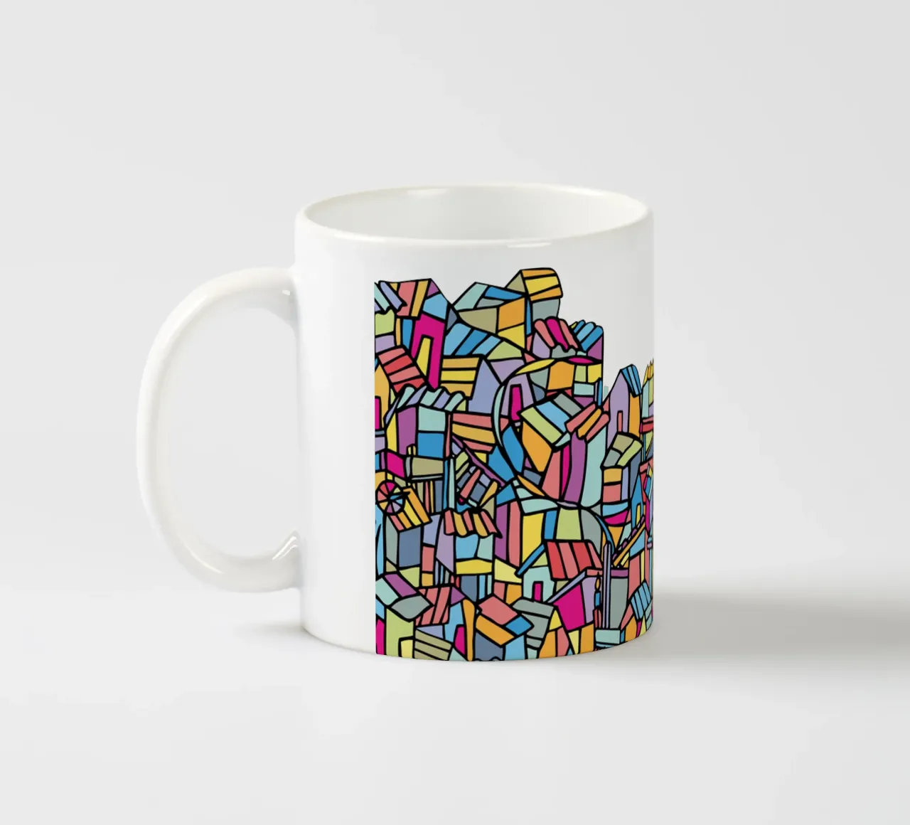 Favela IV tazza in ceramica da Ninhol