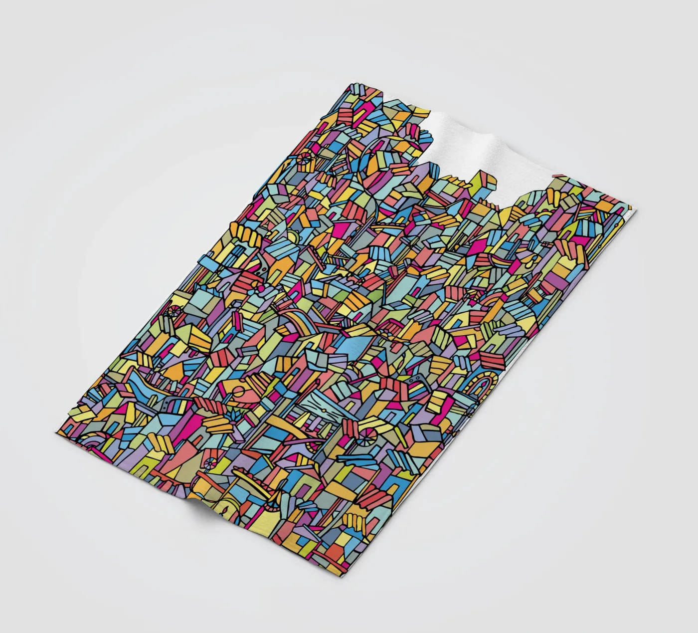 Favela IV fleecedeken van Ninhol