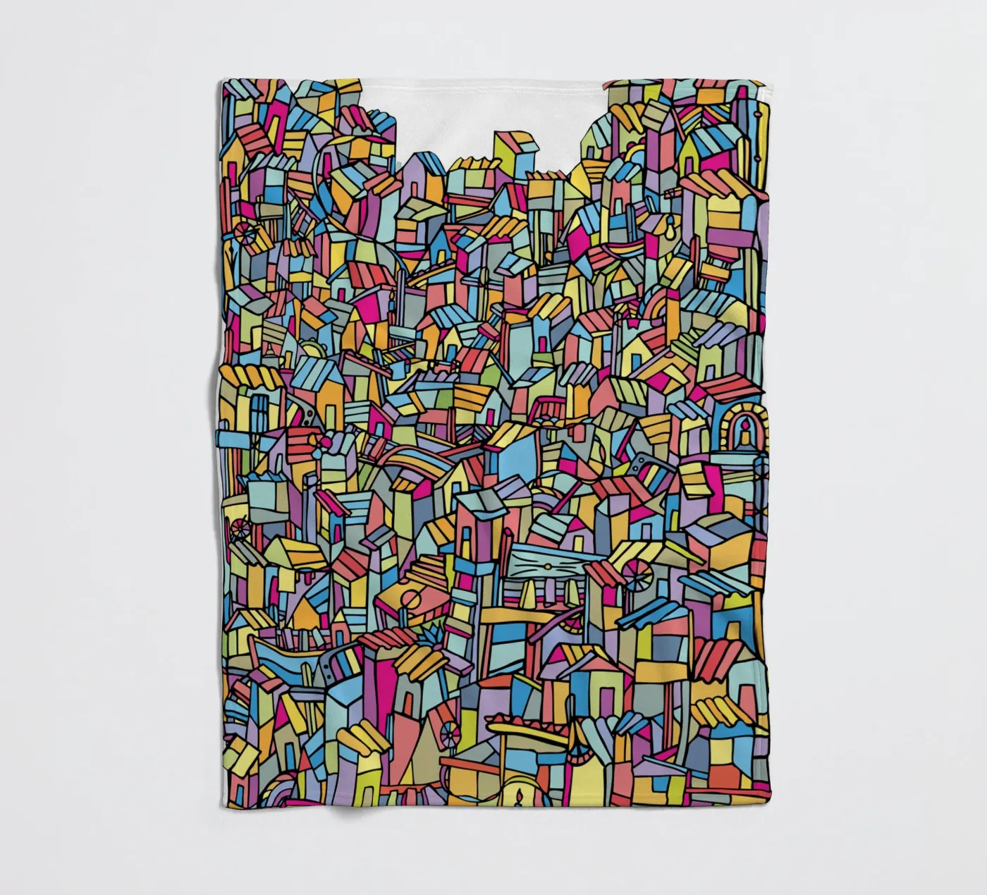 Favela IV fleecedeken van Ninhol