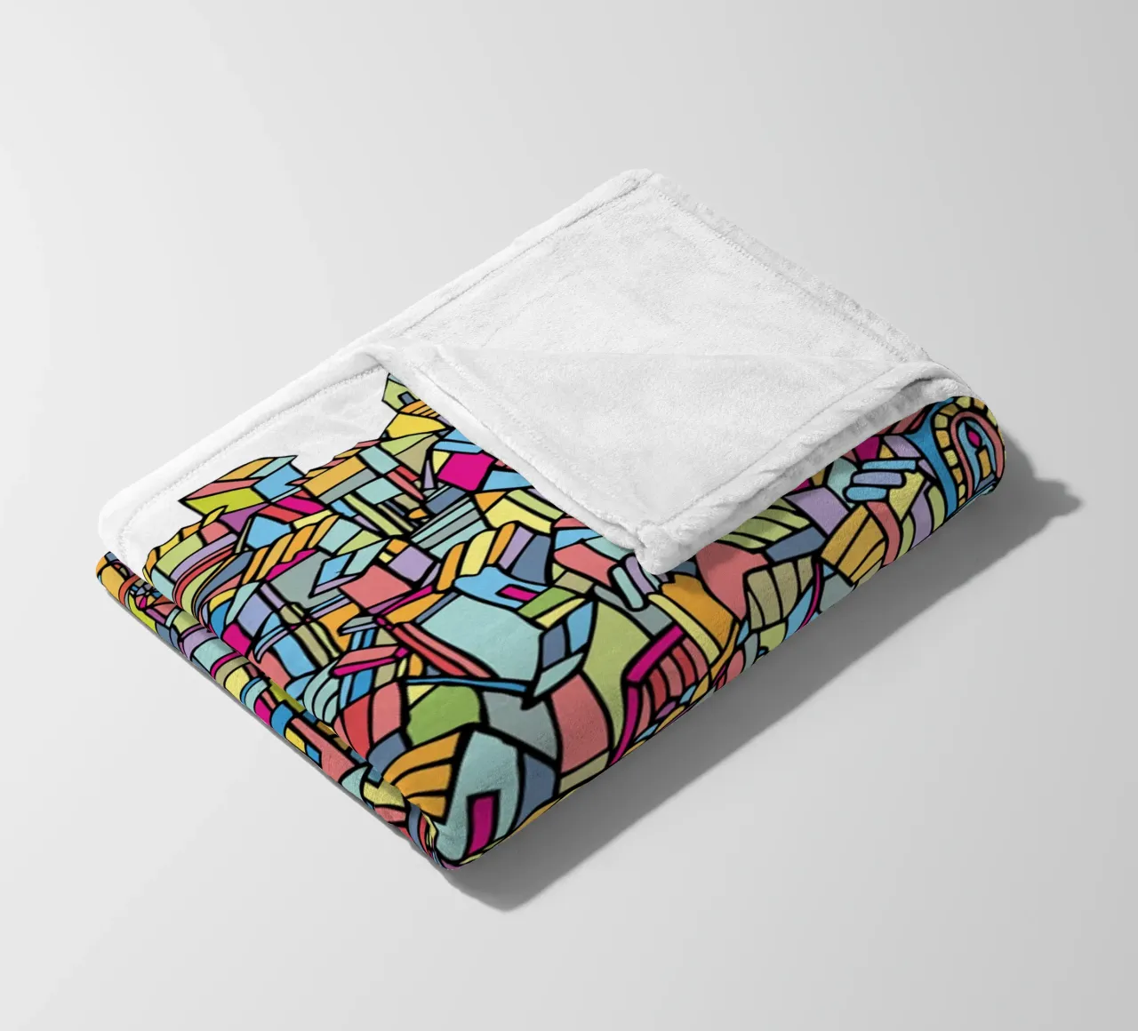 Favela IV coperta in pile da Ninhol