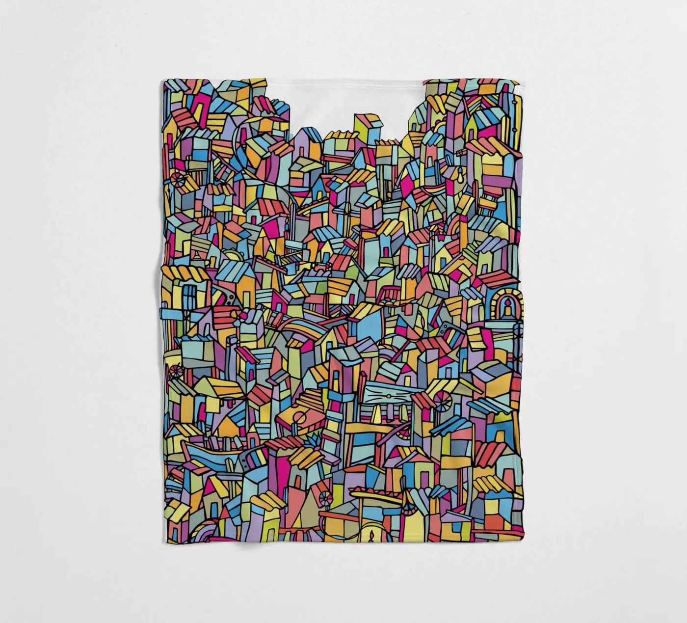 Favela IV fleecedeken van Ninhol