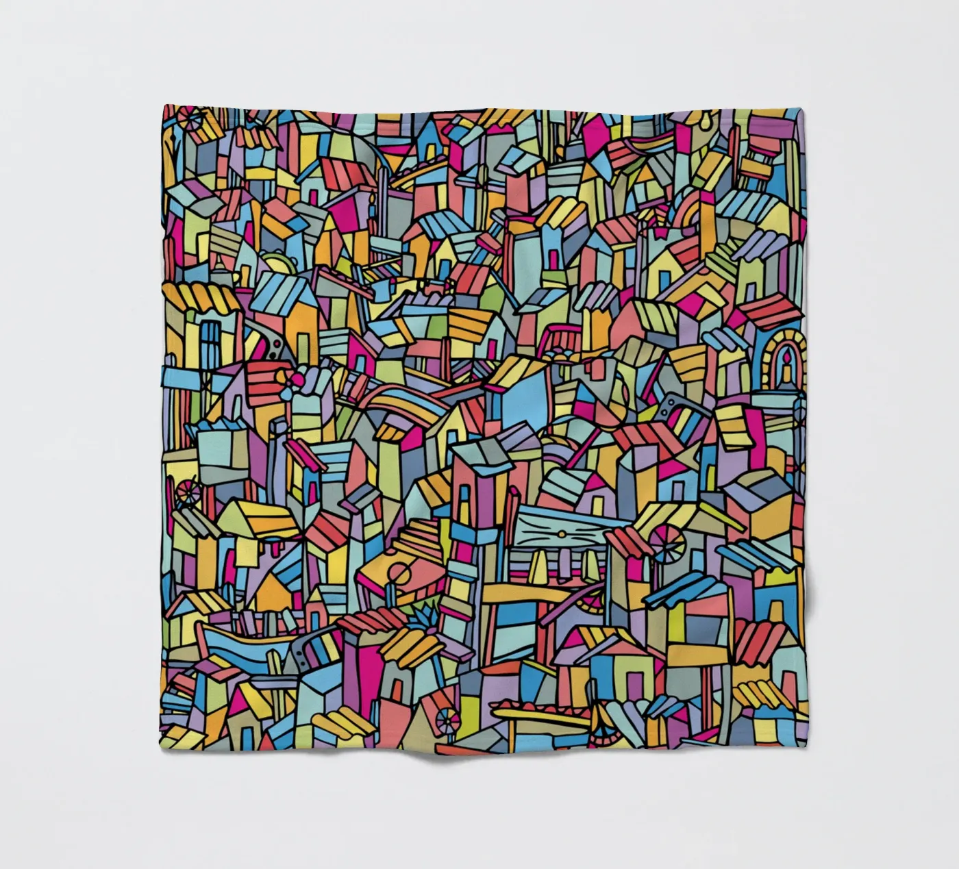 Favela IV fleecedeken van Ninhol