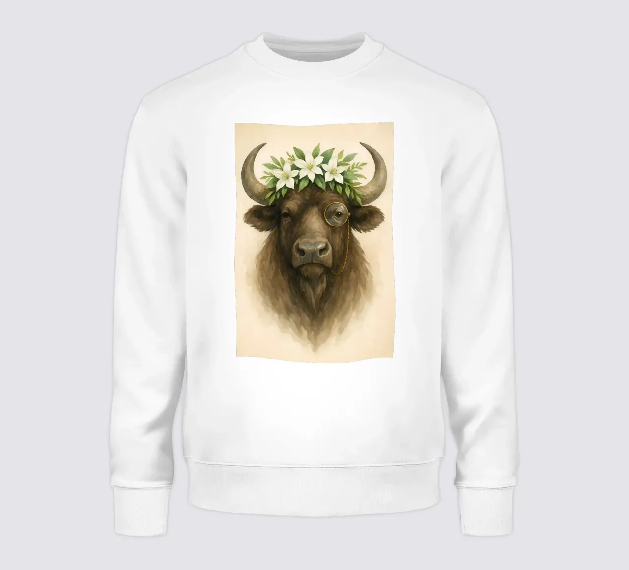 Il Nobile Bisonte di Buffalo felpa da Graceful Desine