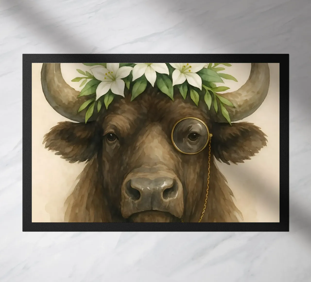 Il Nobile Bisonte di Buffalo zerbino da Graceful Desine