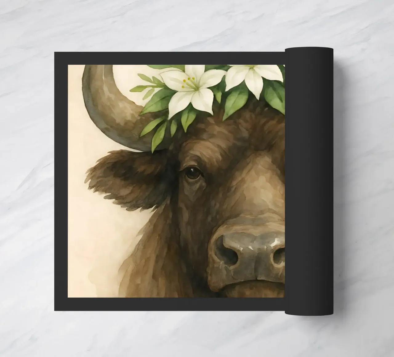 Il Nobile Bisonte di Buffalo zerbino da Graceful Desine