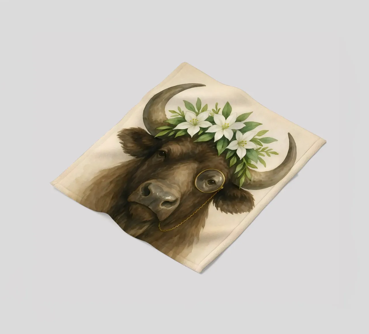 Il Nobile Bisonte di Buffalo coperta in pile da Graceful Desine
