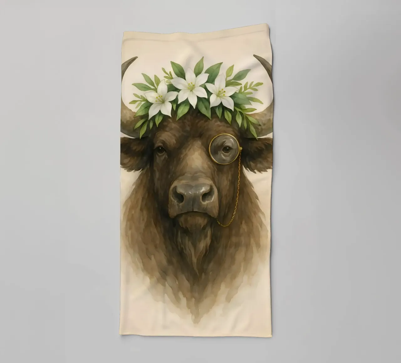 Il Nobile Bisonte di Buffalo asciugamano da bagno da Graceful Desine