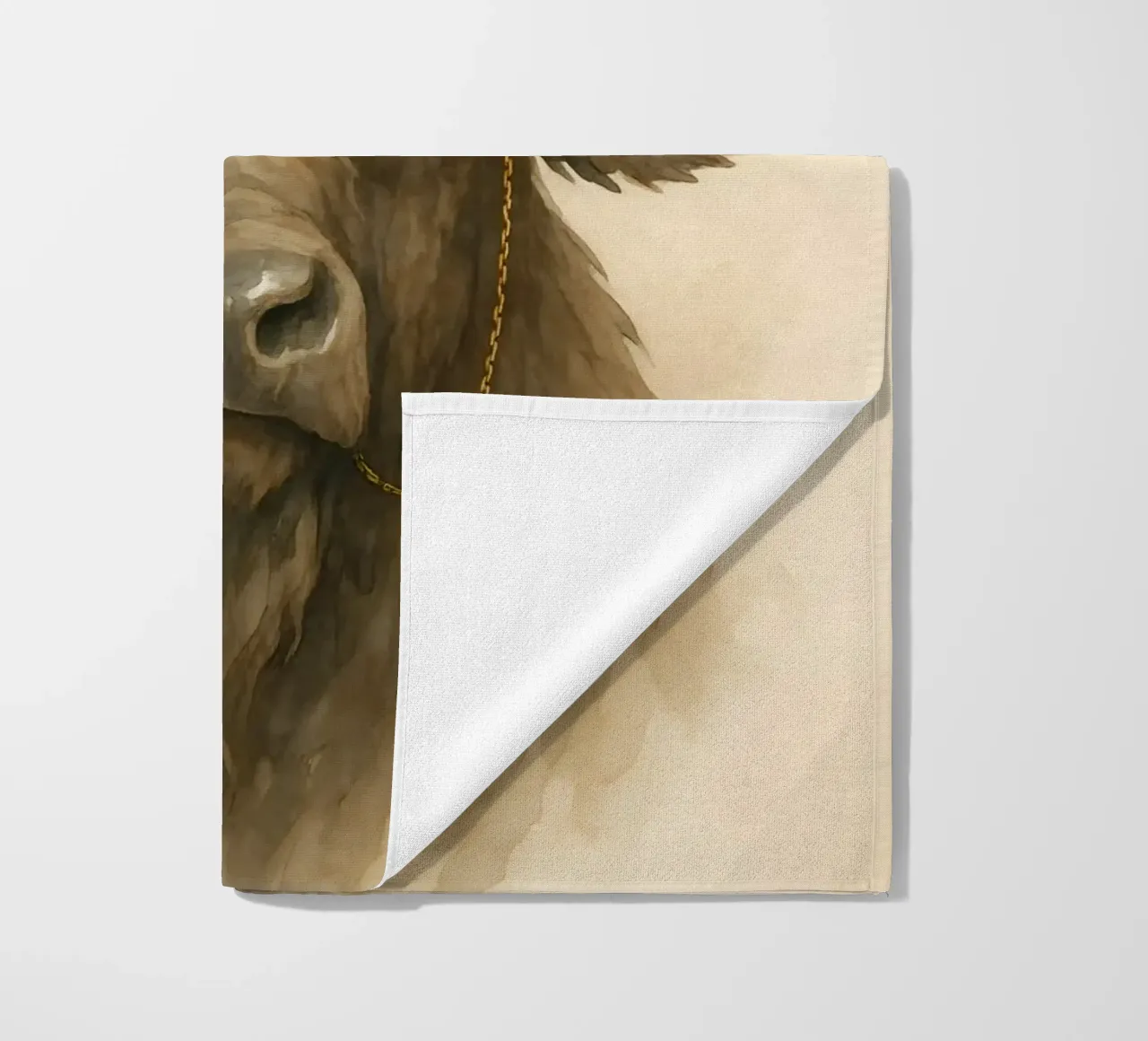 Il Nobile Bisonte di Buffalo telo mare da Graceful Desine