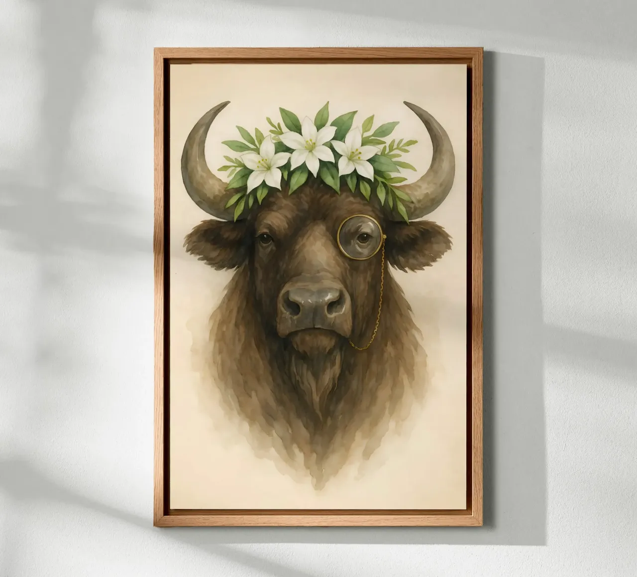 Il Nobile Bisonte di Buffalo alluminio dibond da Graceful Desine