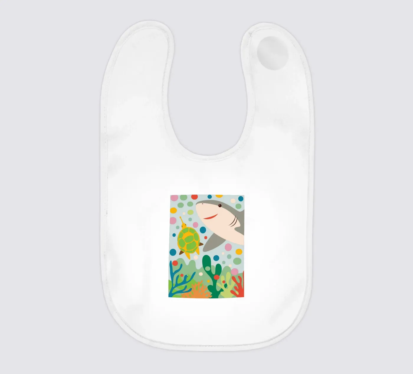 Squali e tartarughe bavaglino da CUTE ANIMALS