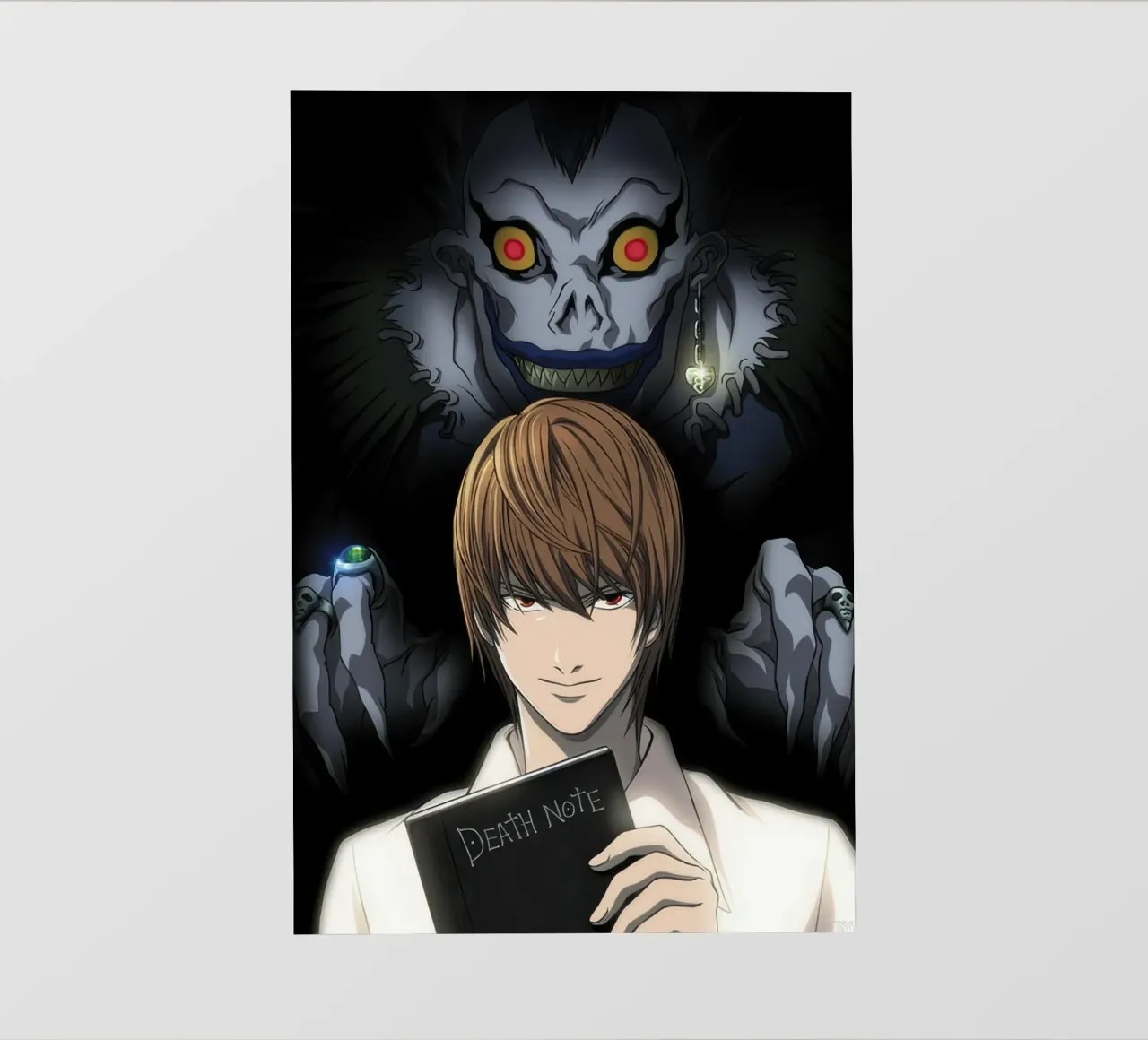 ABYstyle Licenza ufficiale Death Note Light & Ryuk Mini pellicola backlit da Peacelove