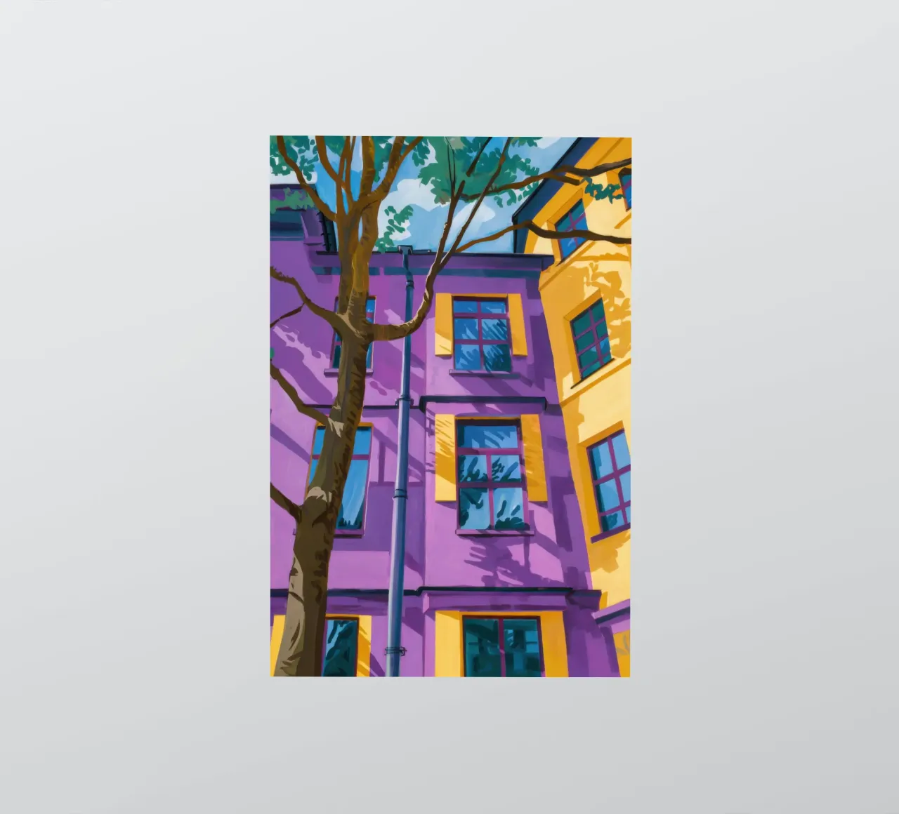 Psychedelic Urban Facade sticker by Prism Ritual