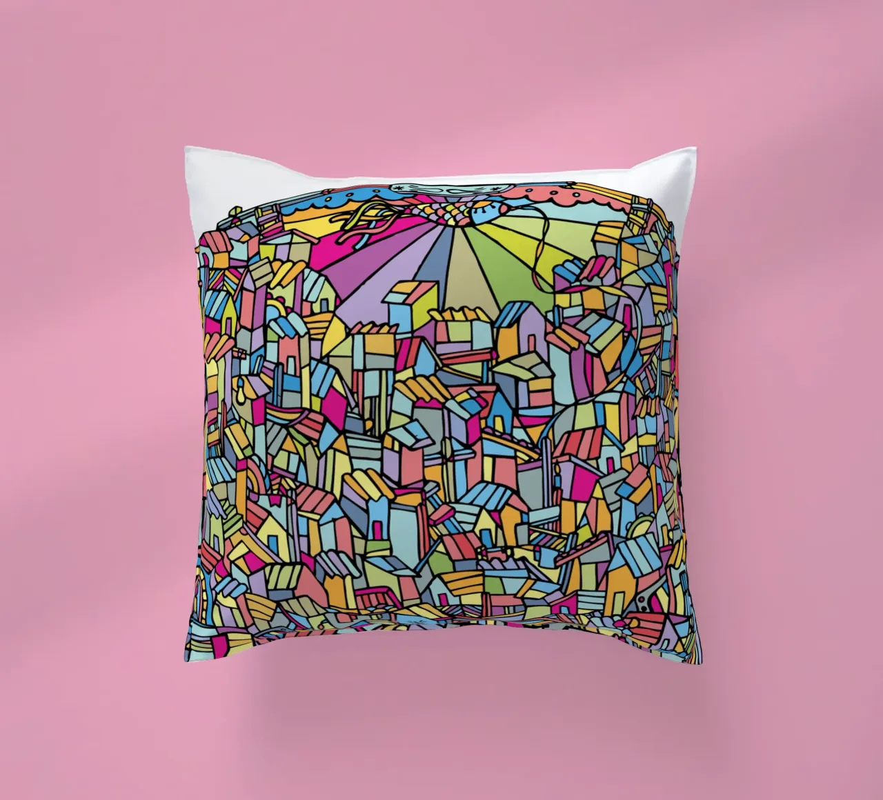 Favela V cuscino da Ninhol