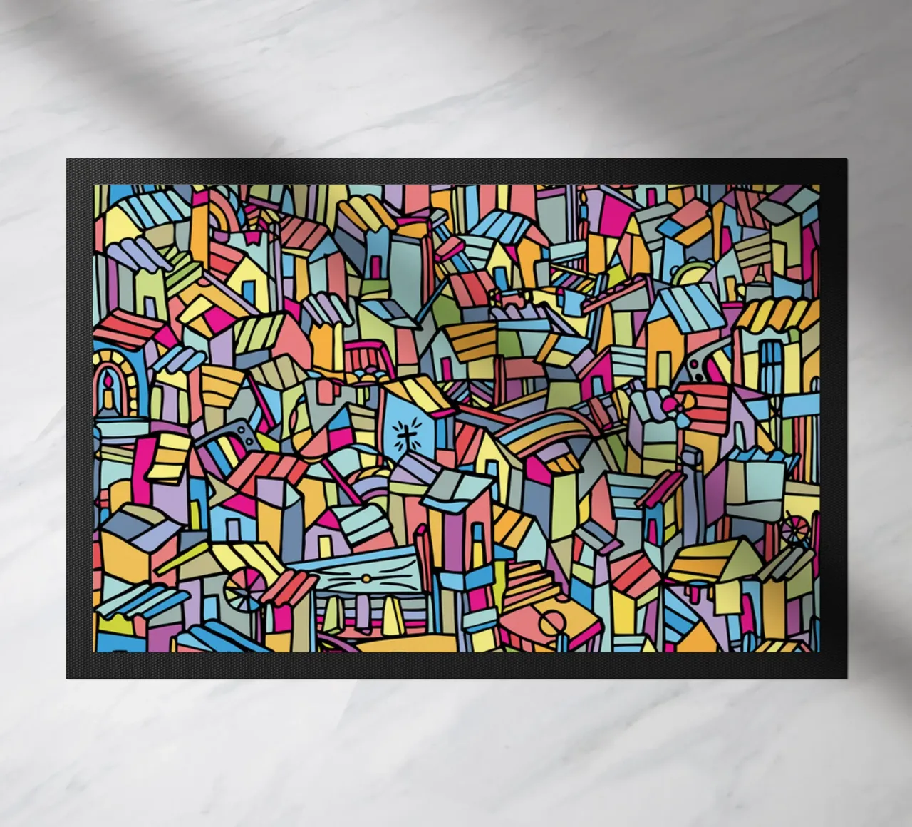 Flat V deurmat van Ninhol